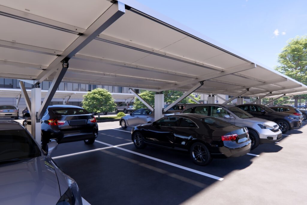 Zeus carport solaire